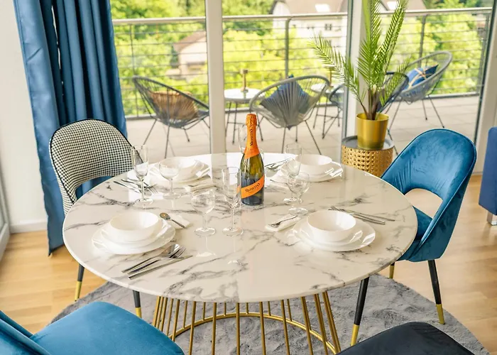 River Lux Loft - 5min To Hbf Apartman