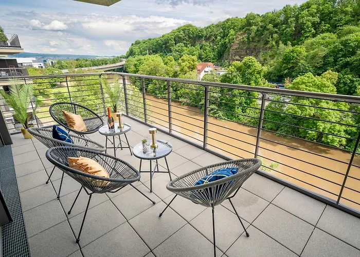 Apartman River Lux Loft - 5min To Hbf *