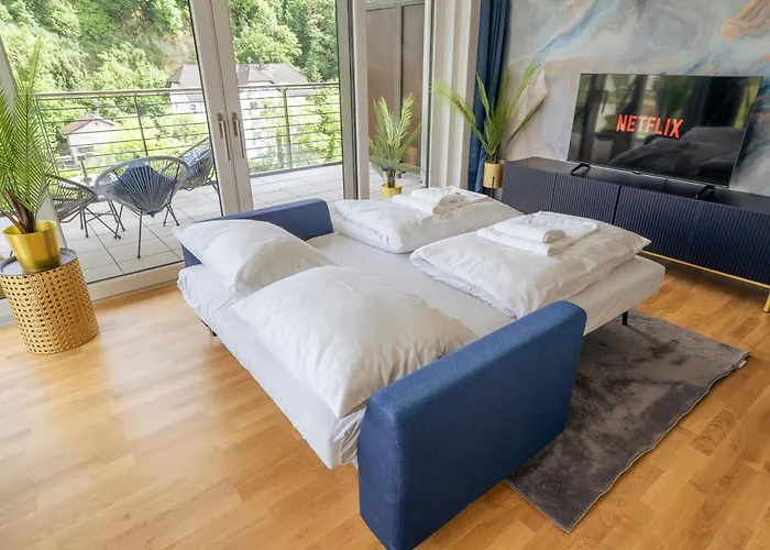 Apartman River Lux Loft - 5min To Hbf